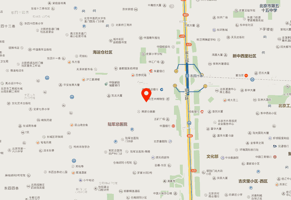 南新仓商务大厦位置地图